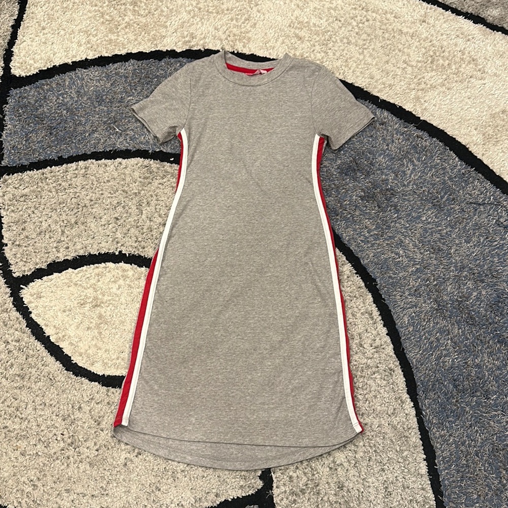 ANDREA GIRLS, 14 YOUTH, GREY DRESS